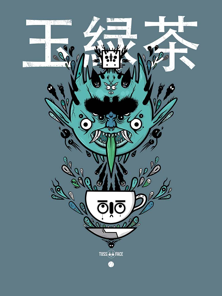 Stewed Brew - TussFace T-shirt