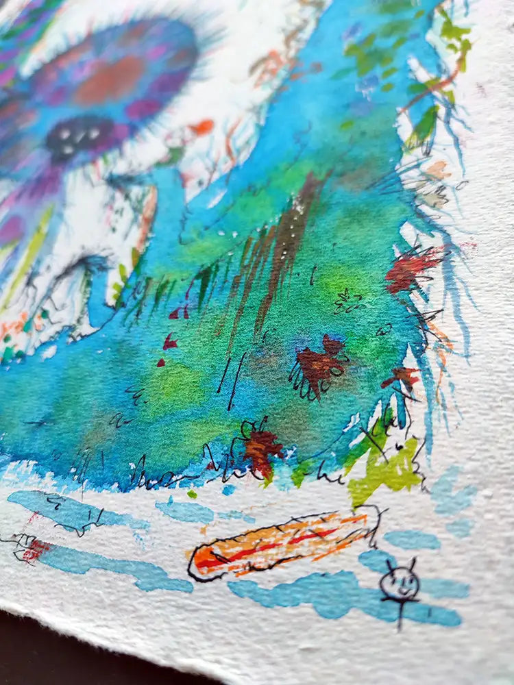 We Are All Urchins Of A Sort - Original Painting