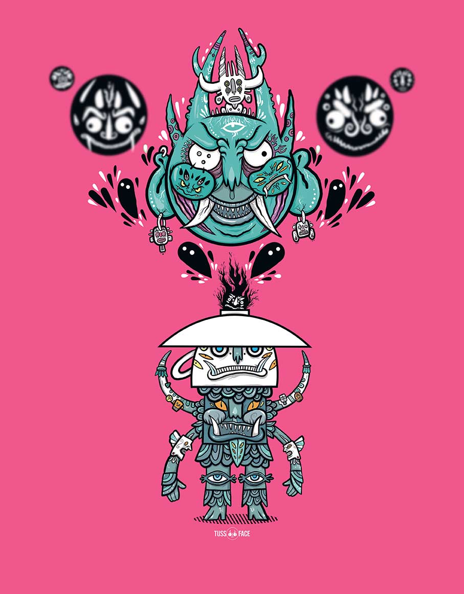 Wild Tea - TussFace T-shirt