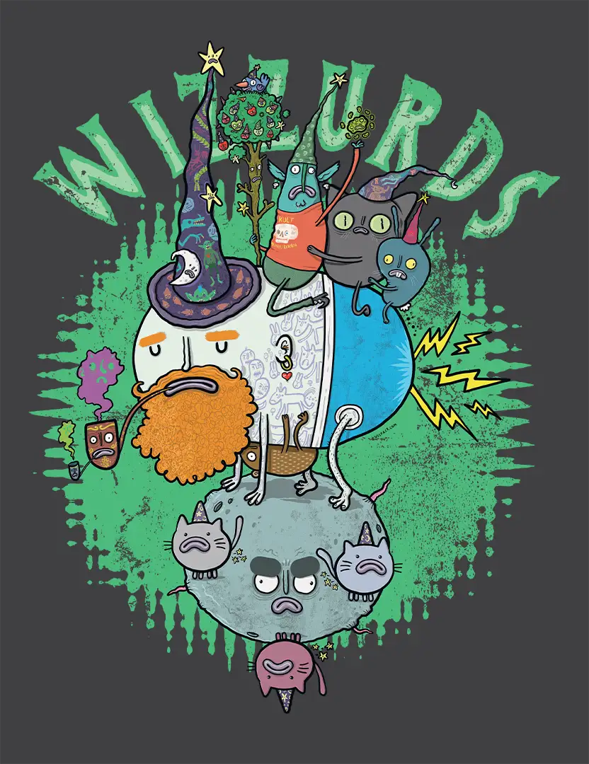 WIZZURDS - Organic Cotton T-shirt
