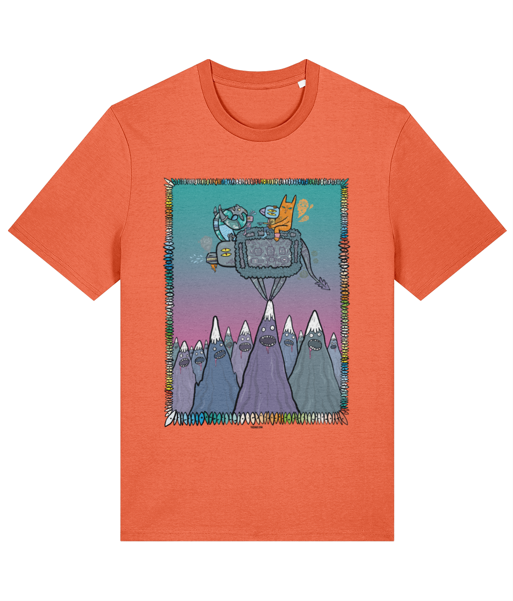 The Mountains Are Dumb - Organic Cotton T-shirt
