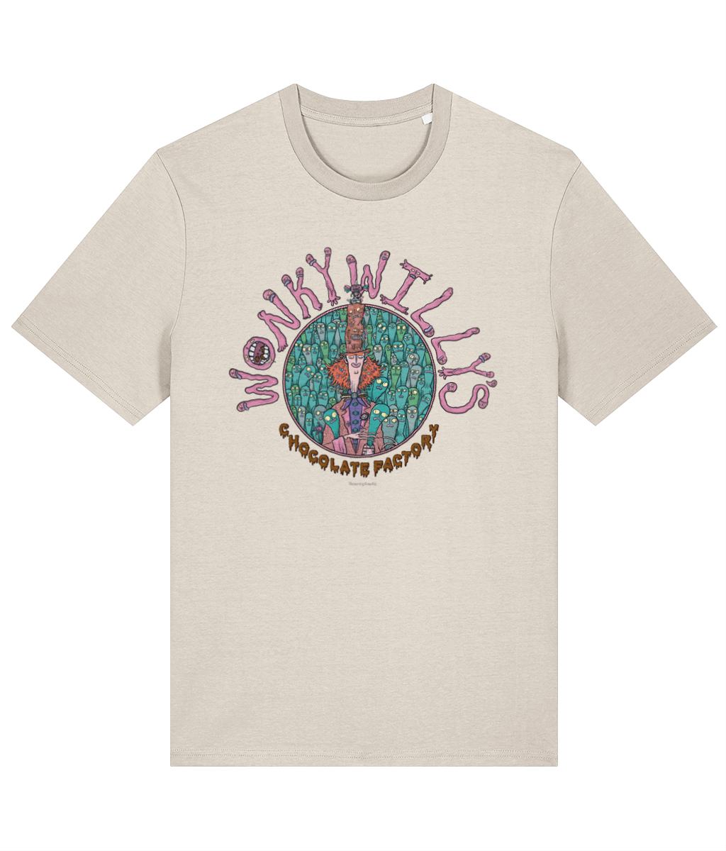Wonky Willy's Chocolate Factory Creep - Organic Cotton T-shirt.