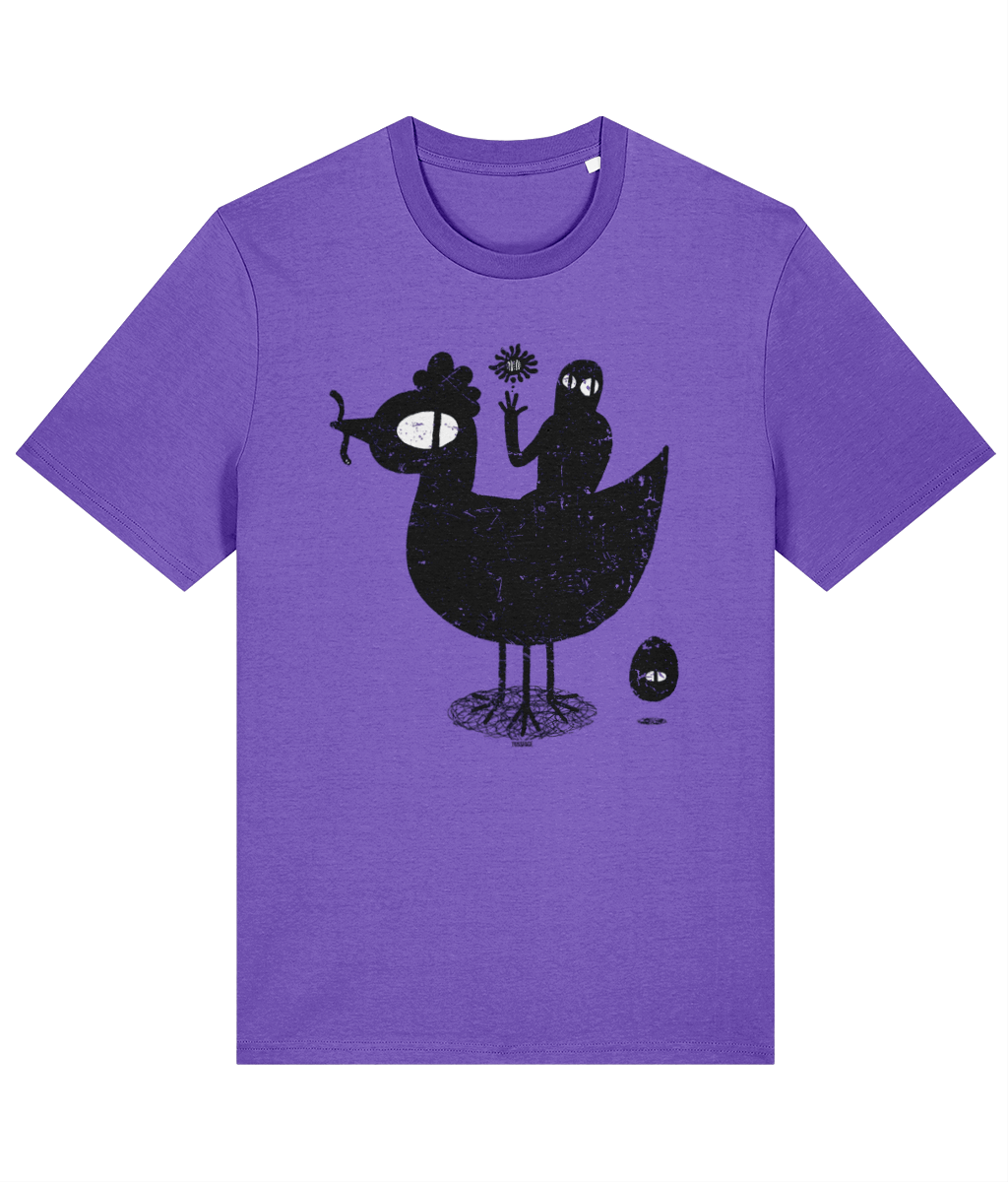 WELCOME THE EGGMAN - We Are Bl1p T-shirt by Tussface