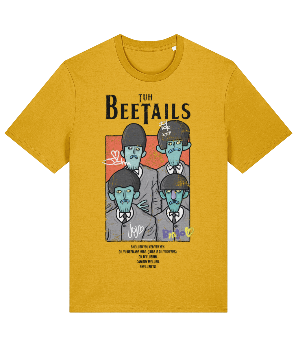Tuh Beetails Creeps Organic Cotton T-shirt