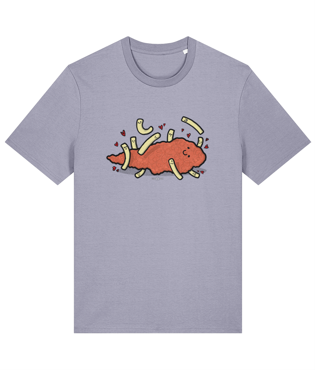 Fish Loves Chips - Tussface T-shirt