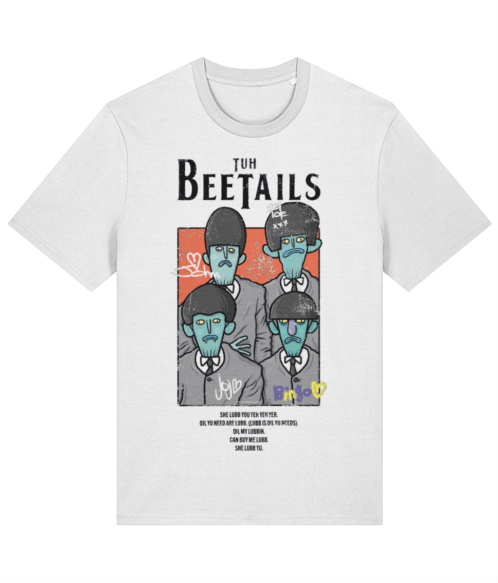 Tuh Beetails Creeps Organic Cotton T-shirt