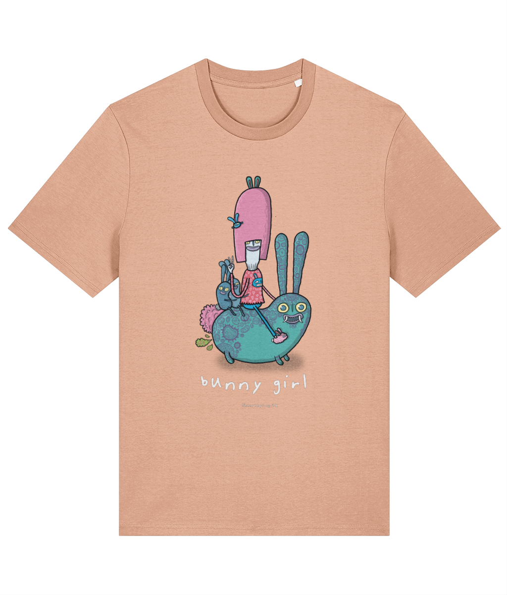 Bunny Girl Creep - Organic Cotton T-shirt