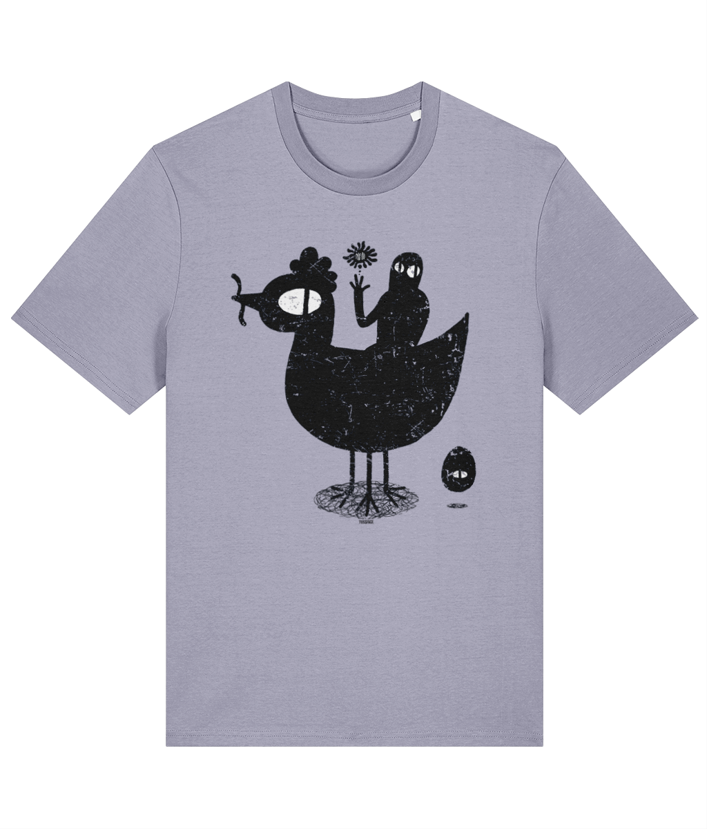 WELCOME THE EGGMAN - We Are Bl1p T-shirt by Tussface