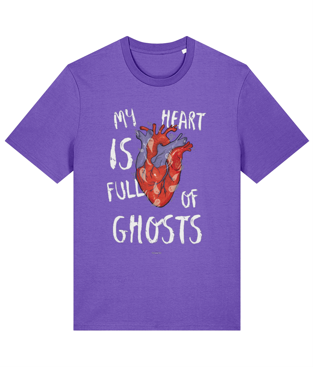 My Heart Is Full Of Ghosts - Unisex Tussface T-shirt