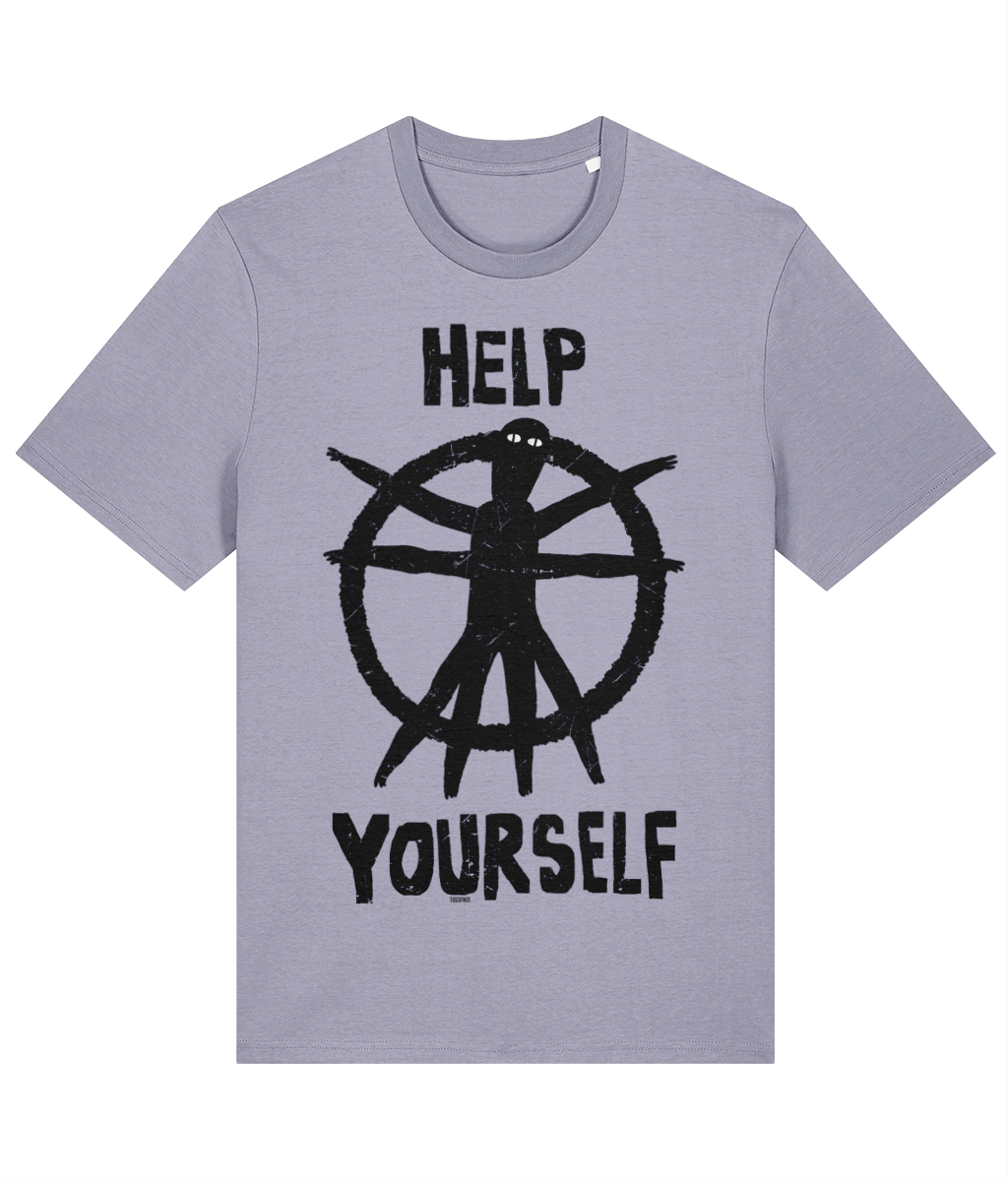 HELP YOURSELF - We Are Bl1p T-shirt by TussFace