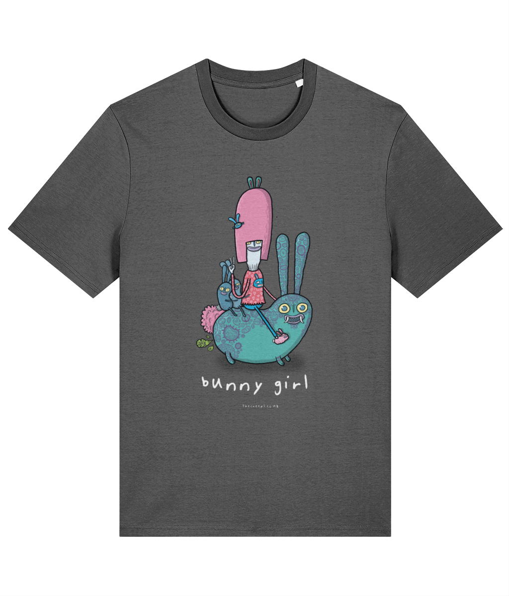 Bunny Girl Creep - Organic Cotton T-shirt