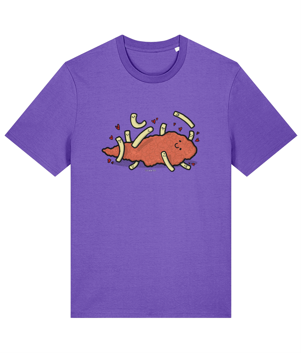 Fish Loves Chips - Tussface T-shirt