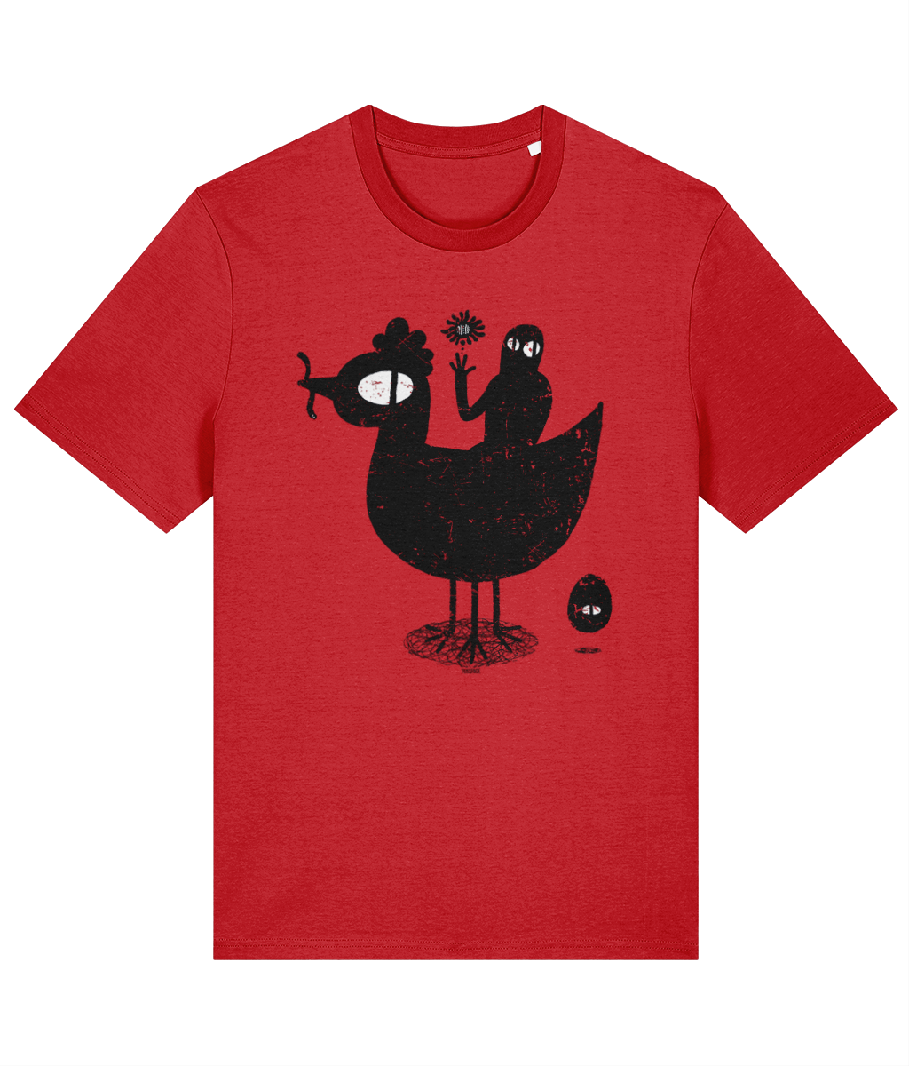 WELCOME THE EGGMAN - We Are Bl1p T-shirt by Tussface