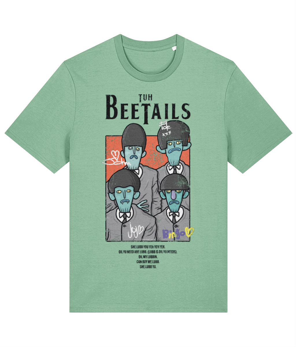 Tuh Beetails Creeps Organic Cotton T-shirt