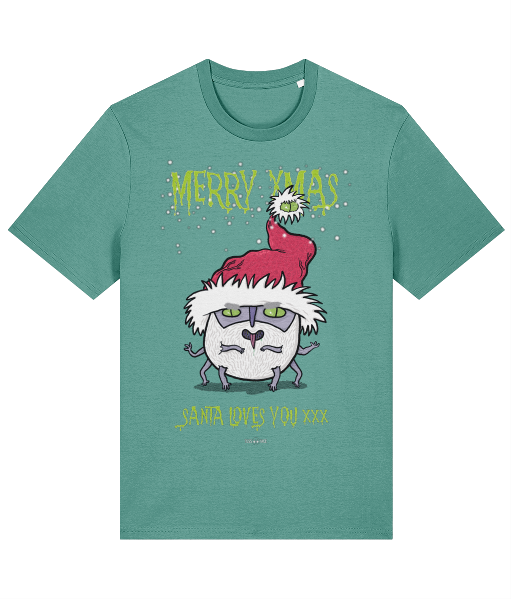 Santa Loves You - Tussface Unisex T-shirt