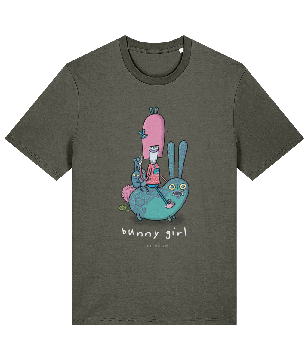 Bunny Girl Creep - Organic Cotton T-shirt