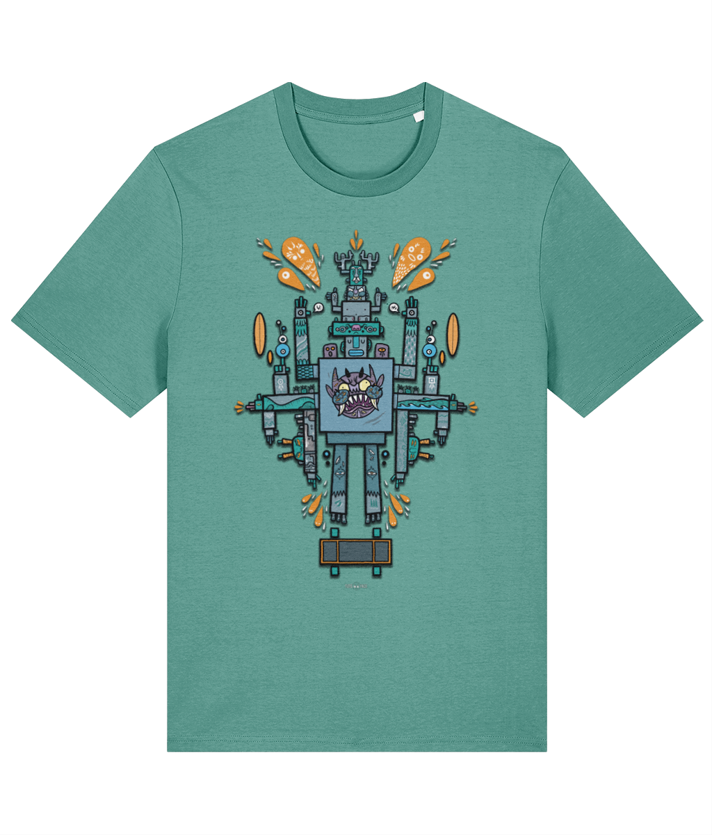 Surf n Skate God - Tussface T-shirt