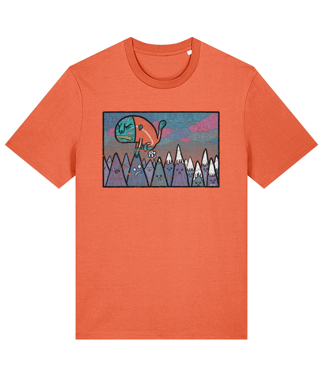 Shame Of The Eastern Mountains - Organic Cotton T-shirt