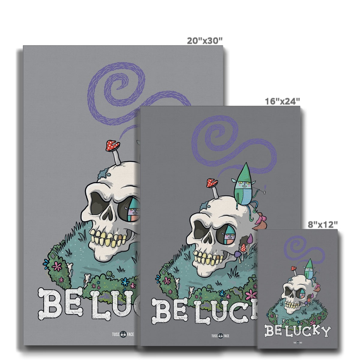 Be Lucky - Cornish Piskie Eco Canvas