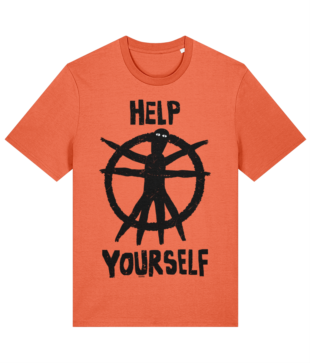 HELP YOURSELF - We Are Bl1p T-shirt by TussFace