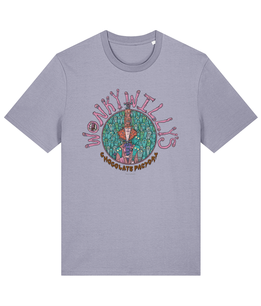 Wonky Willy's Chocolate Factory Creep - Organic Cotton T-shirt.