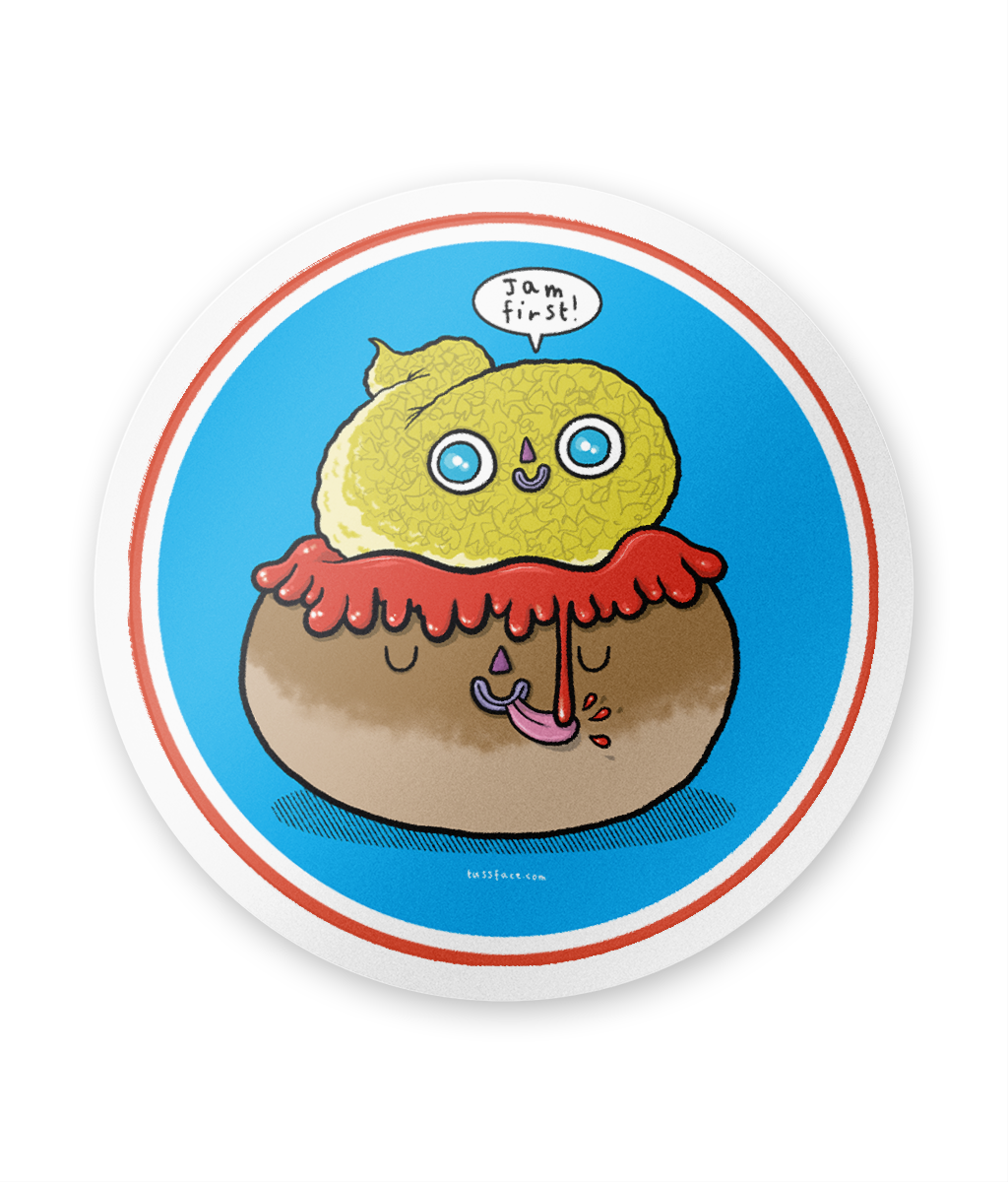7.5cm Circle Sticker