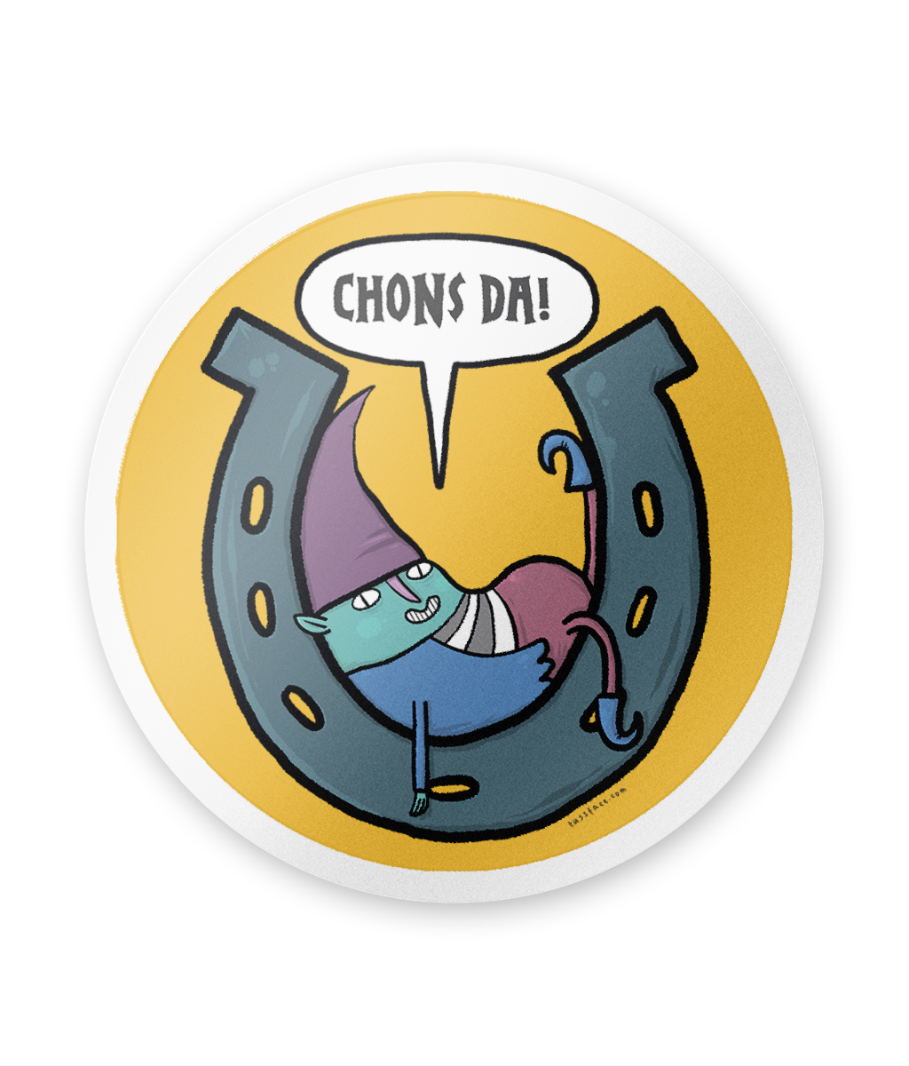 7.5cm Circle Sticker