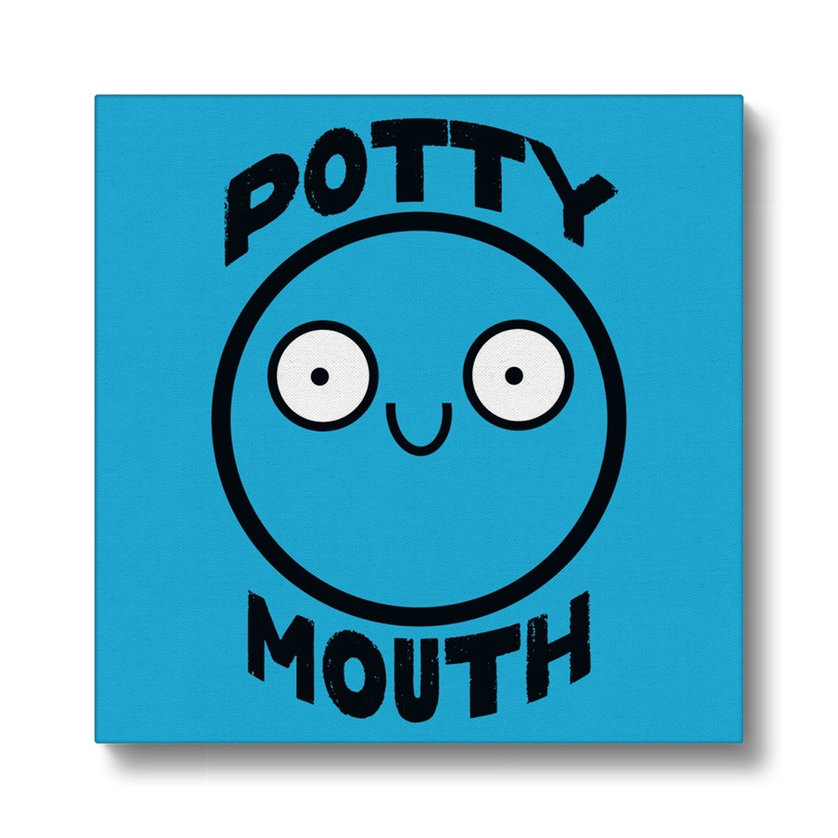 Potty Mouth (Blue) - Eco Canvas