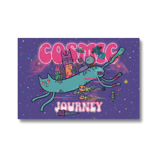 Cosmic Journey - Eco Canvas