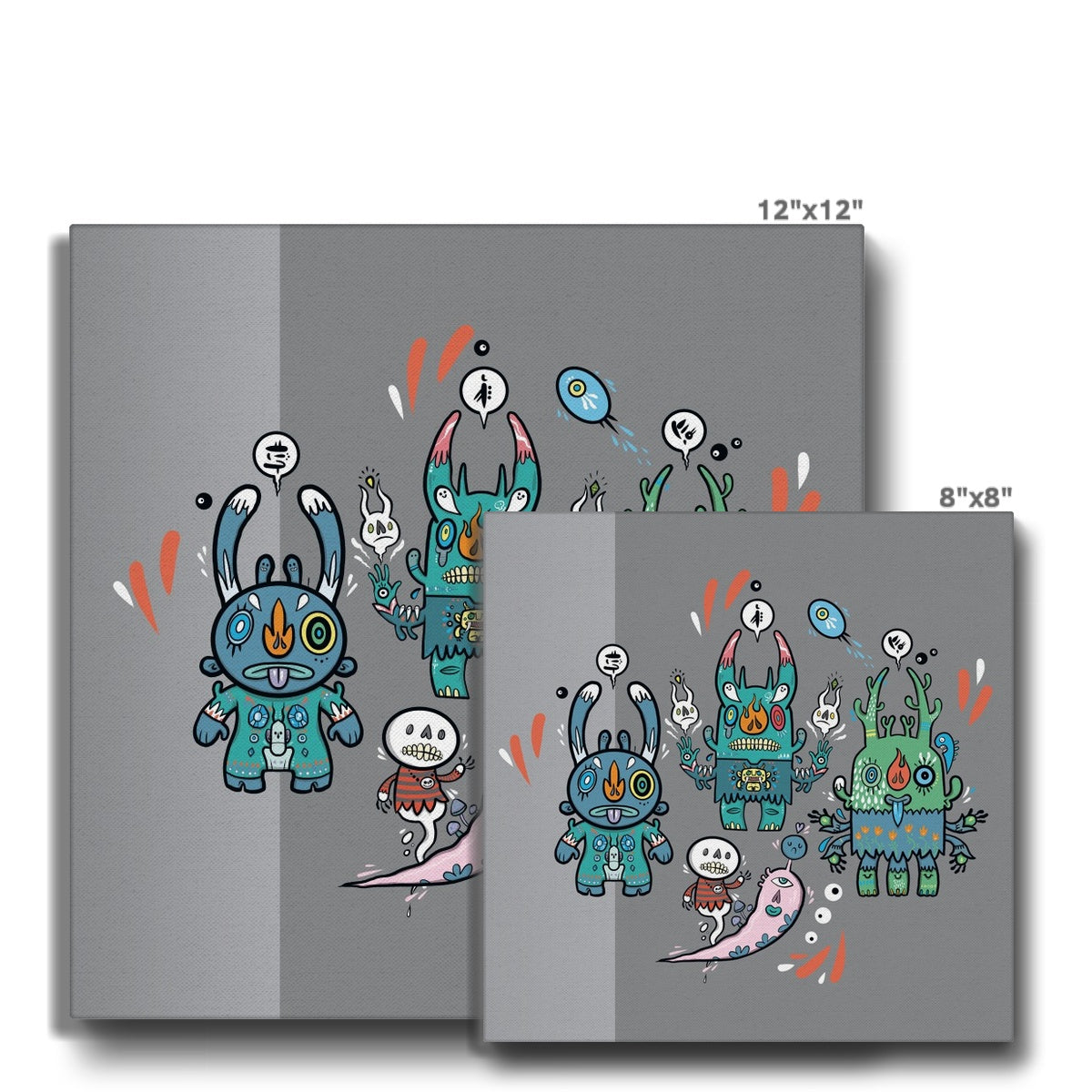 Skullboy And Friends - Eco Canvas
