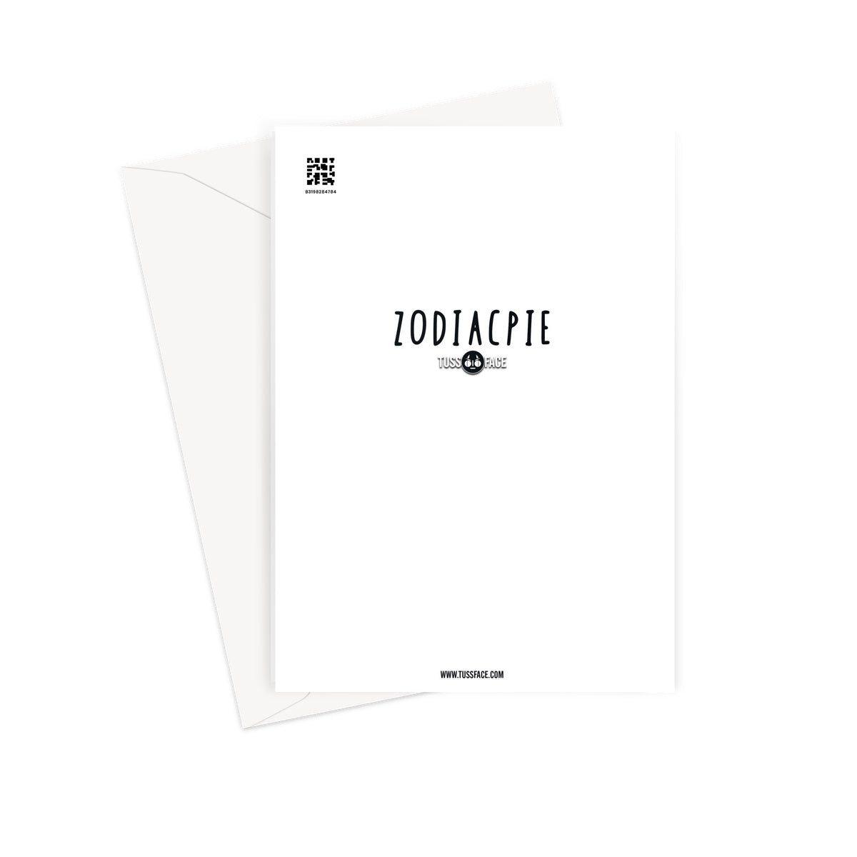 Zodiacpie - Cancer obeying the cat Greeting Card