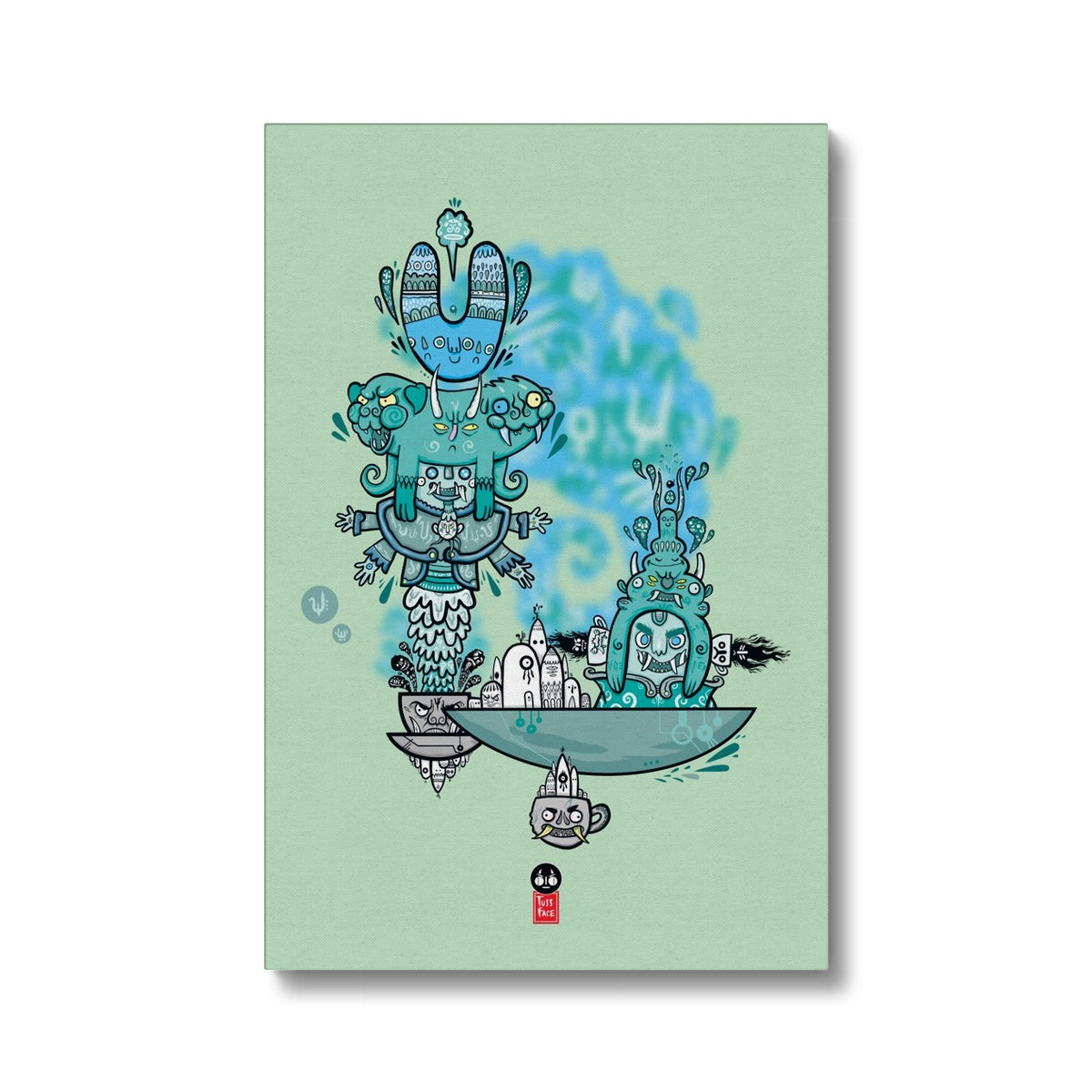 Fresh Green Tea - Eco Canvas