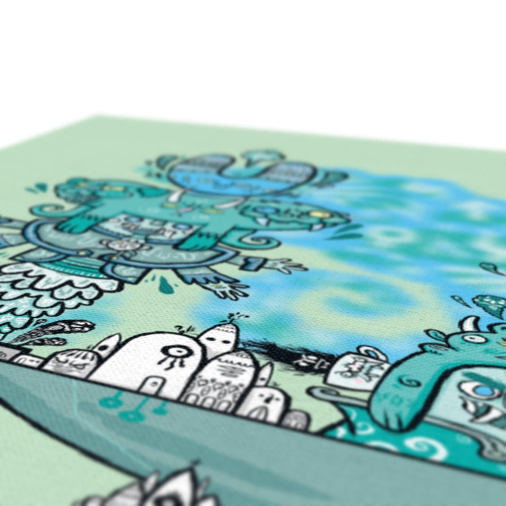 Fresh Green Tea - Eco Canvas
