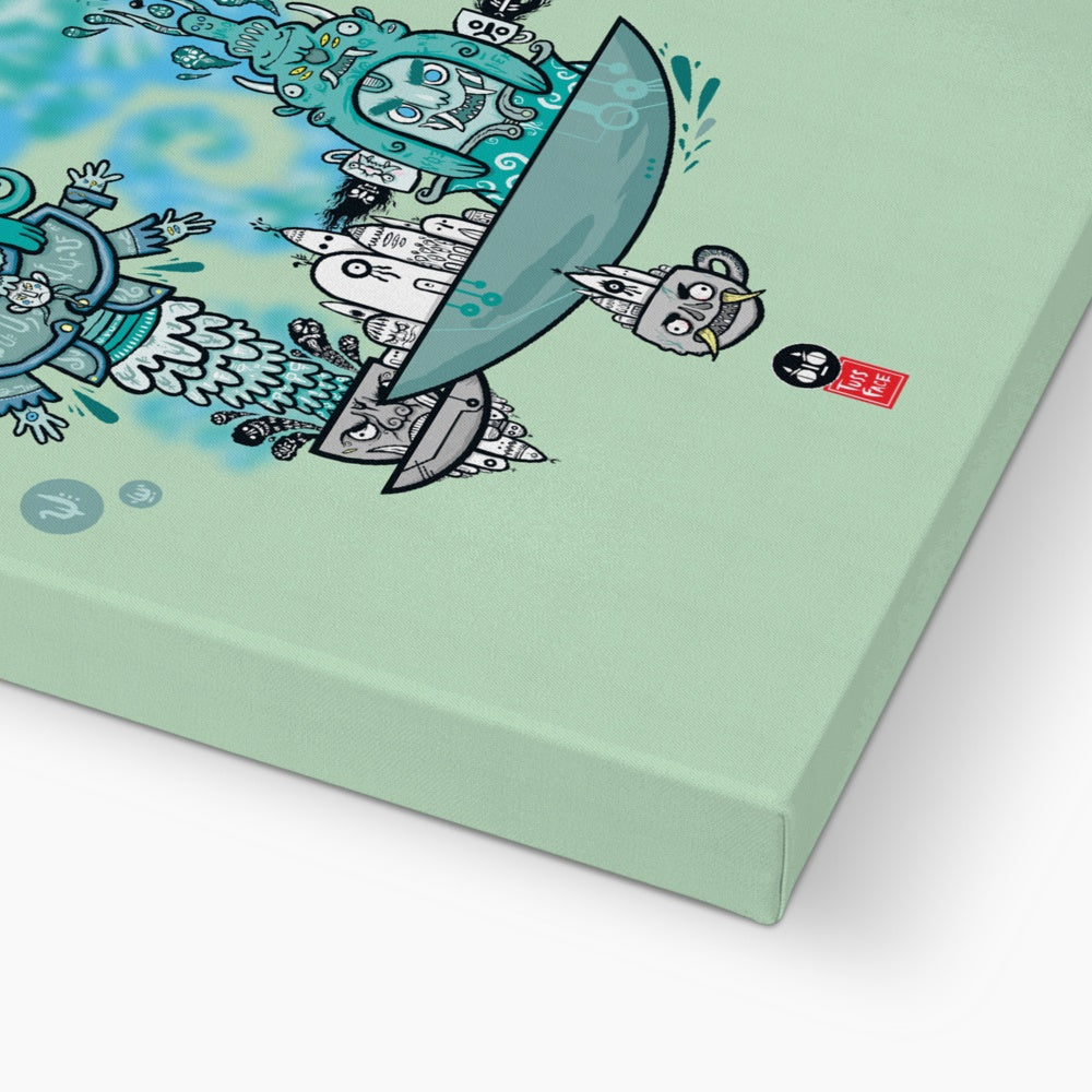 Fresh Green Tea - Eco Canvas