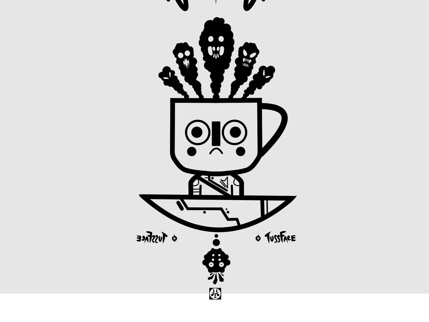 Don't drink your Dahongpao from a tin cup - Digital Download Print