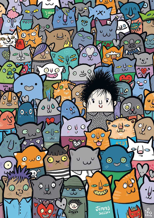 Robert Smith And The Love Cats - TussFace Print