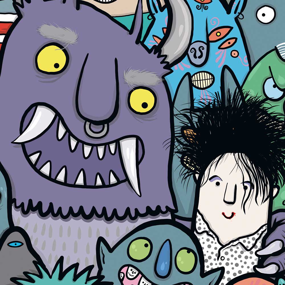 Robert Smith Is Happy - TussFace Print