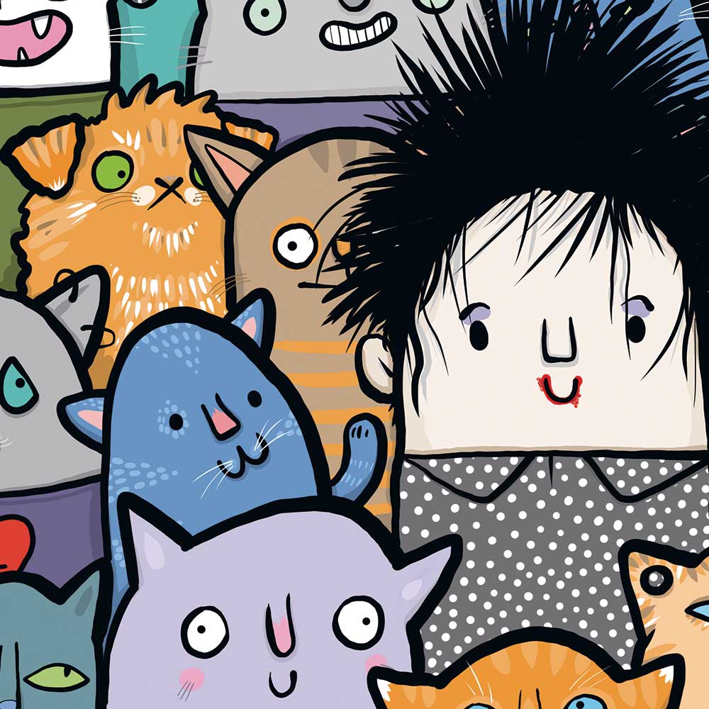 Robert Smith And The Love Cats - TussFace Print