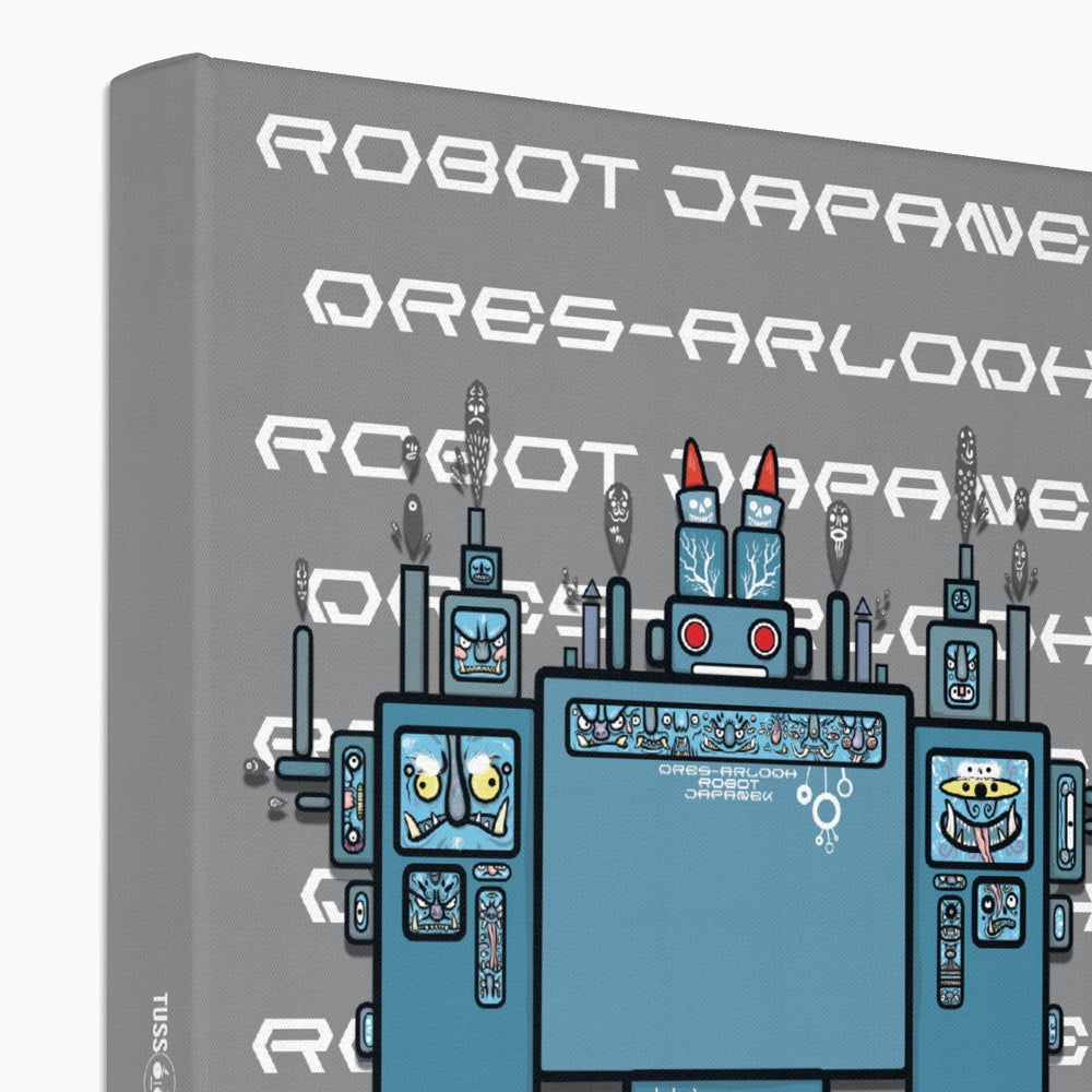 Japanese Robot Overlord - Kernewek Eco Canvas