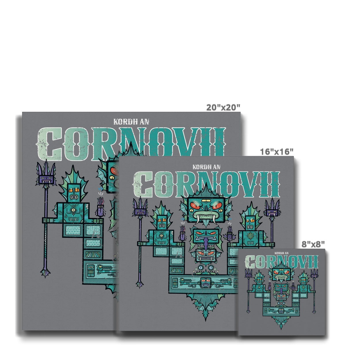 Kordh an Cornovii (Clan Of The Cornovii) - Eco Canvas