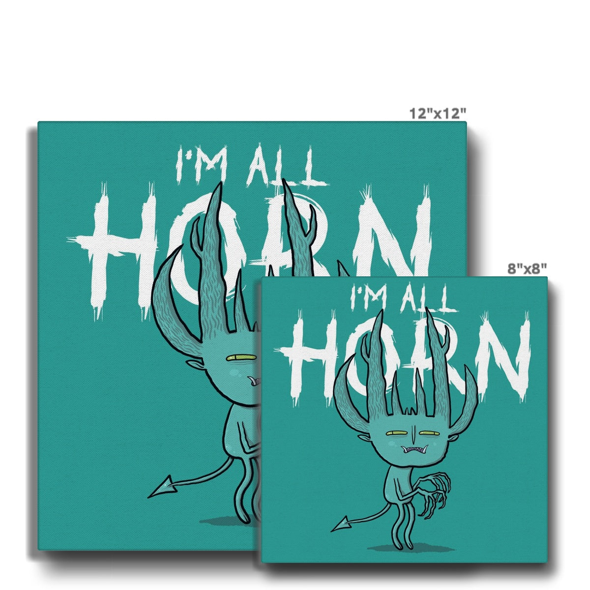 I'm all horn - Eco Canvas