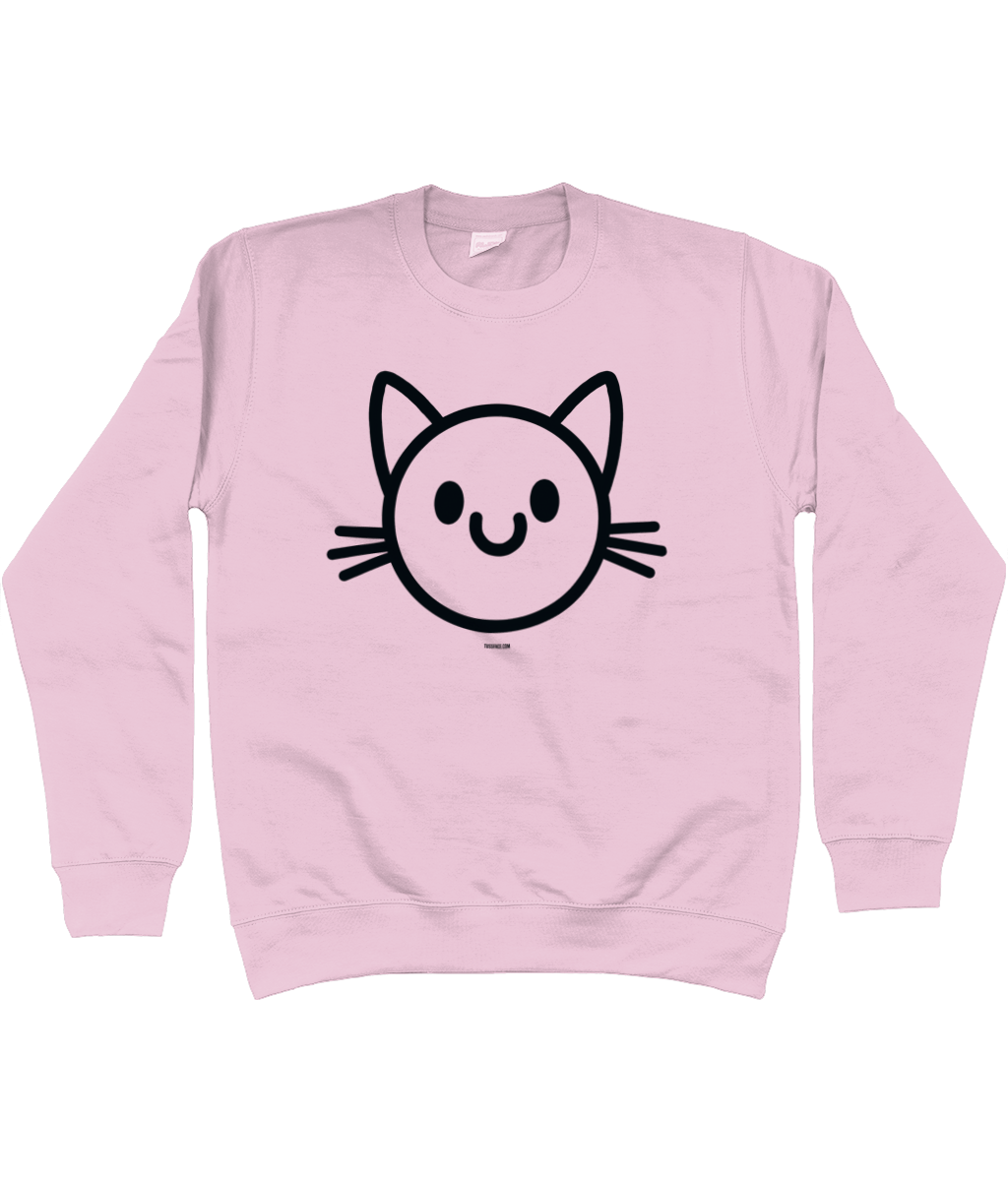 The Happy Cat Sweatshirt by TussFace