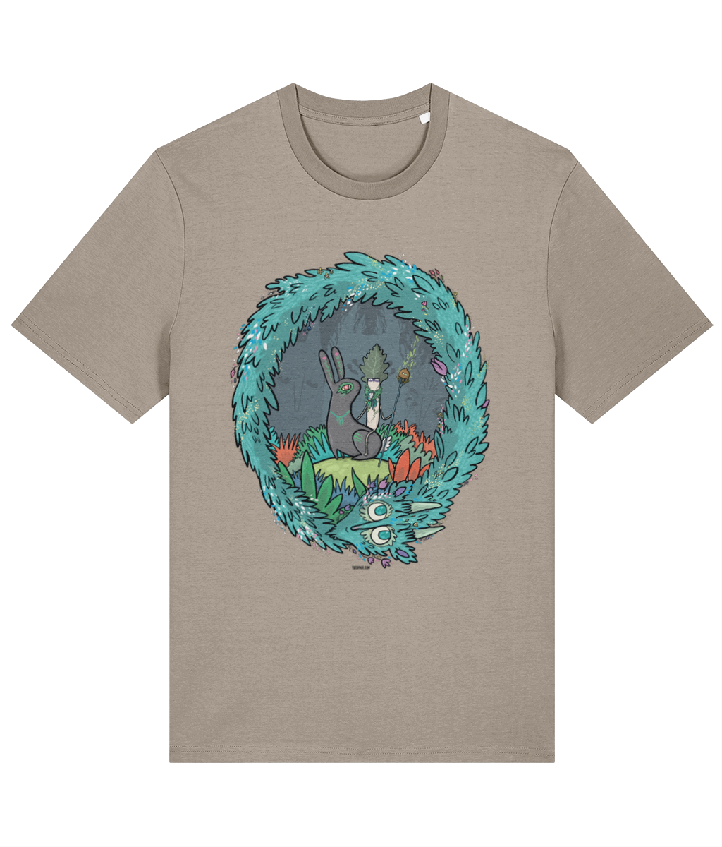 DRUID Forest Dwellers Organic Cotton T Shirt by TussFace