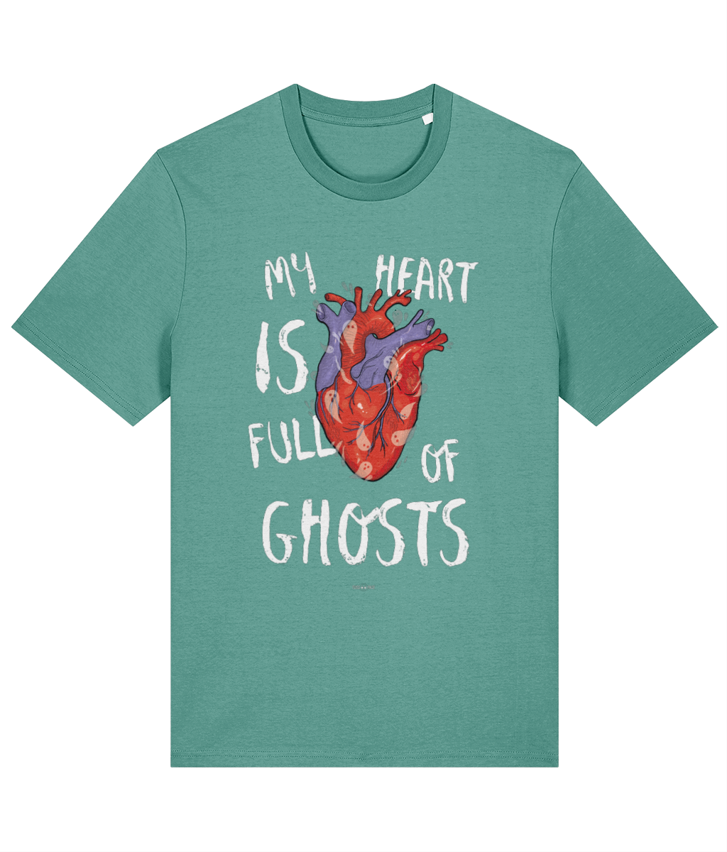 My Heart Is Full Of Ghosts - Unisex Tussface T-shirt