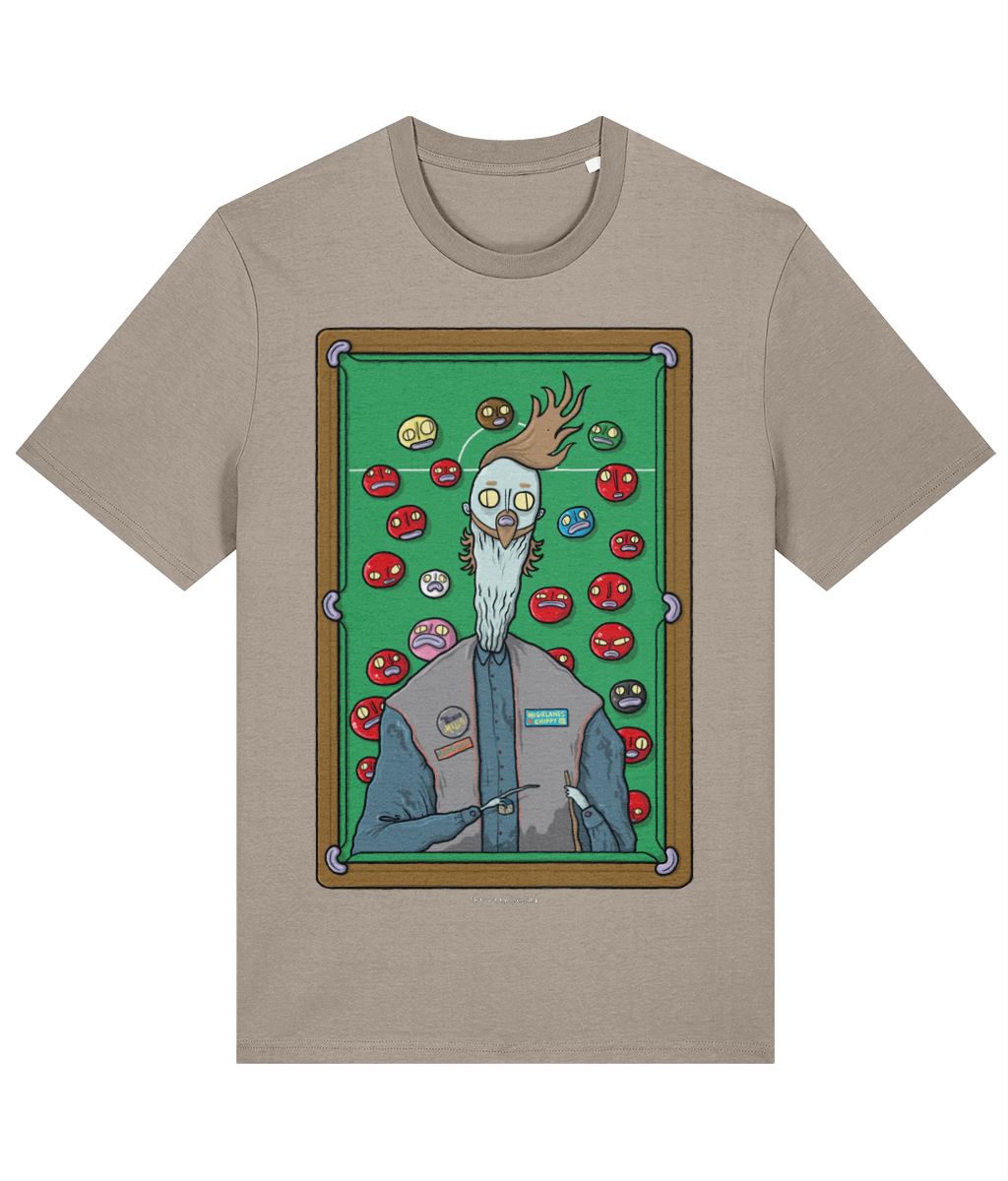 Snooker Creep Organic Cotton T-shirt