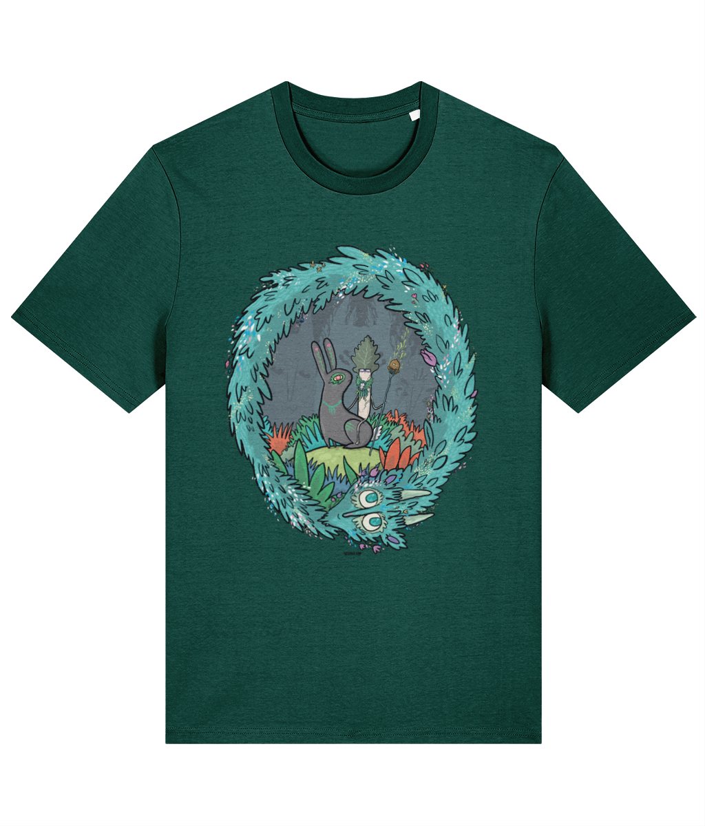 DRUID Forest Dwellers Organic Cotton T Shirt by TussFace