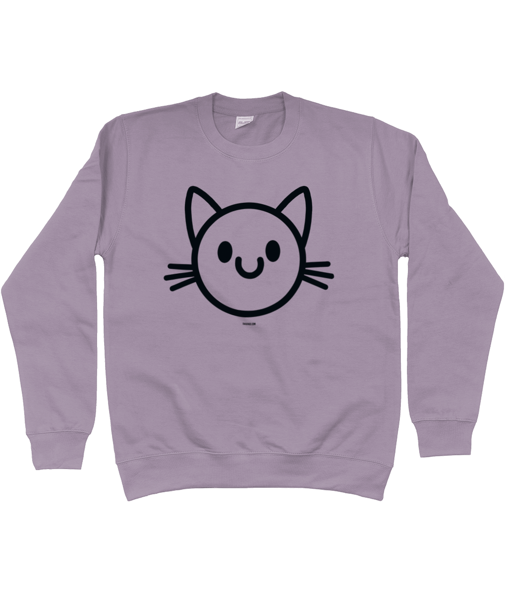 The Happy Cat Sweatshirt by TussFace