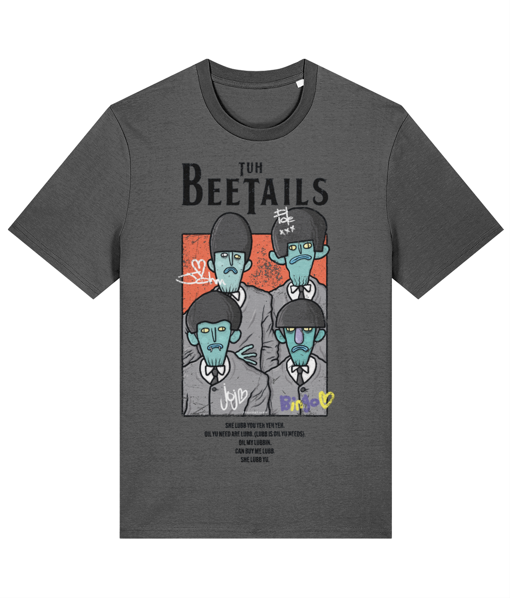 Tuh Beetails Creeps Organic Cotton T-shirt