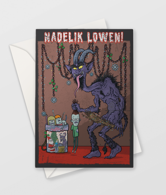 Kernewek Krampus Xmas Card