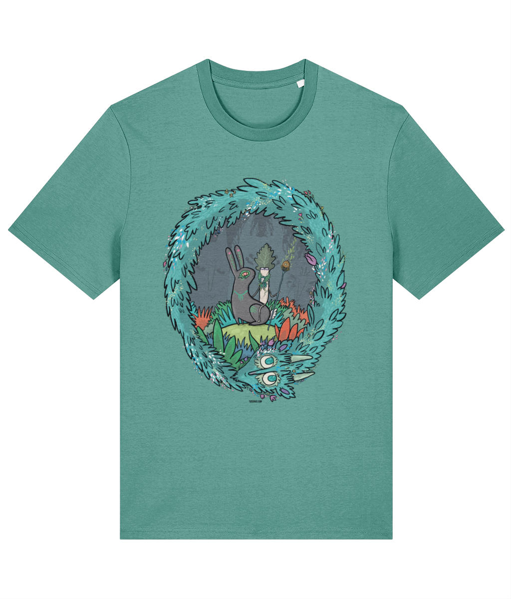 DRUID Forest Dwellers Organic Cotton T Shirt by TussFace